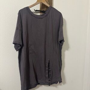 FP Movement by Free People Charcoal Short Sleeve Tee